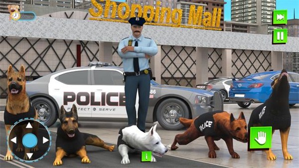 美国警犬模拟