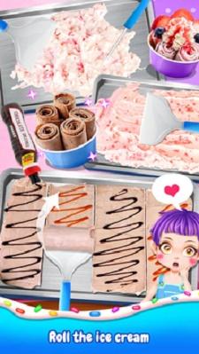 彩虹冰淇淋卷